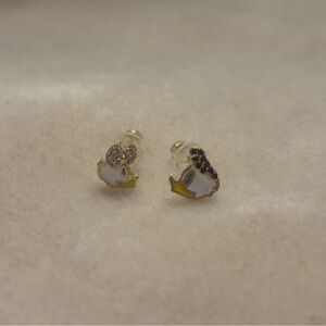 Daisy and Donald Duck Earrings Studs.